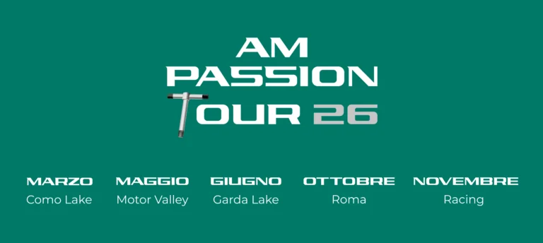 AM PASSION TOUR 2026: OVERVIEW TAPPE