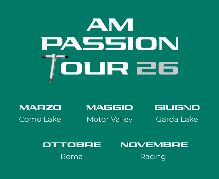 AM PASSION TOUR 2026: OVERVIEW TAPPE